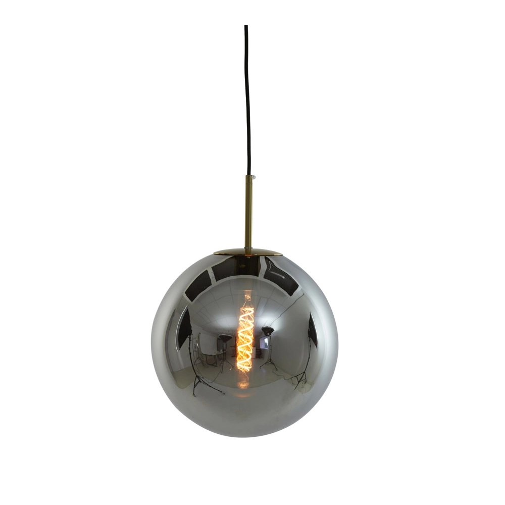 Hanglamp Medina Ø 40cm zwart Light & Living 8717807640620