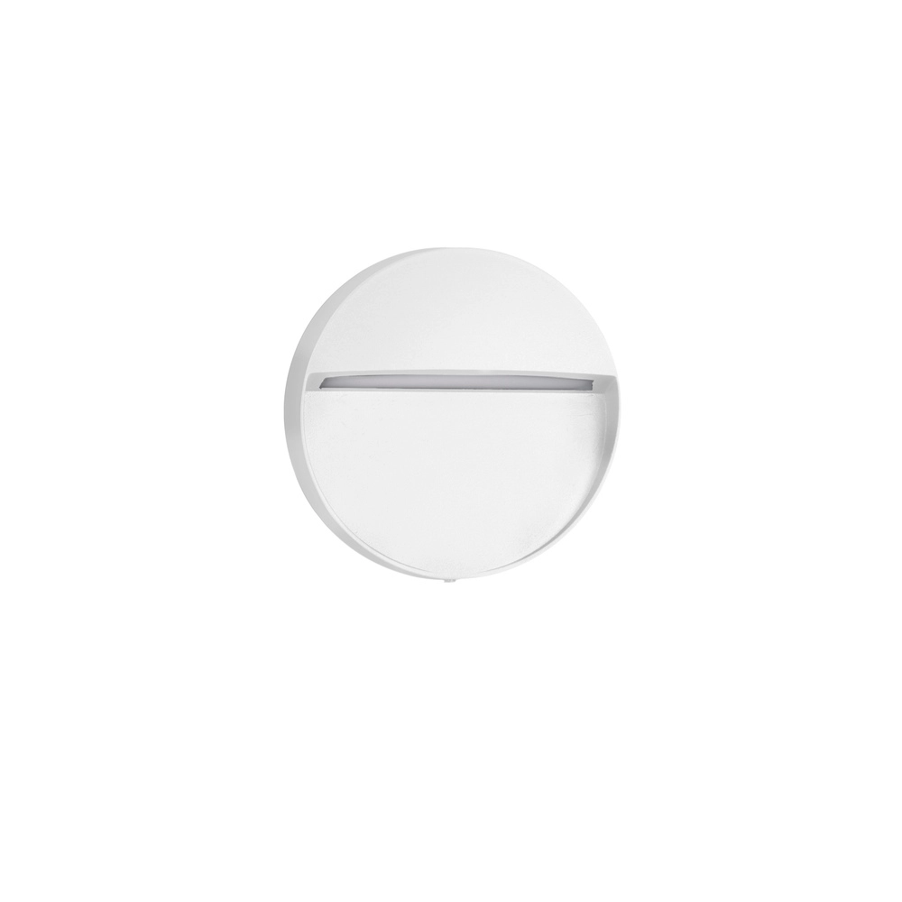 Ronde wandlamp Nectar design wit