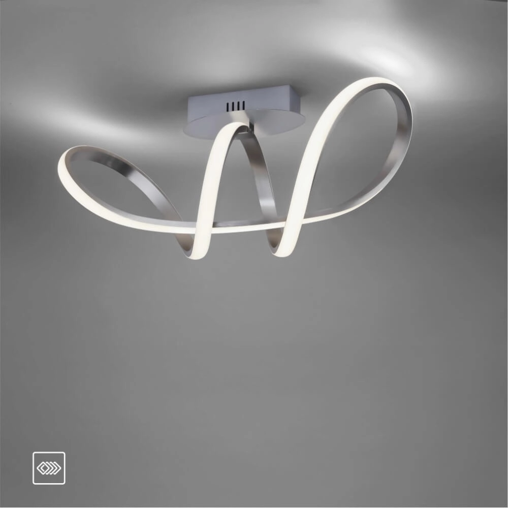 Design plafondlamp Maria aluminium Just Light 4043689975784