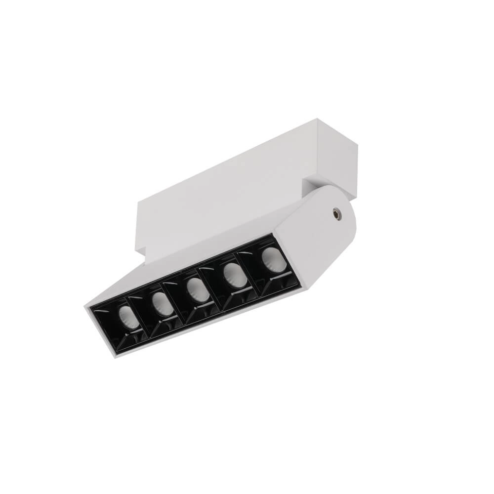 Richtbare wandspot Focus Mini wit - 4000K Lyora 5903139100700