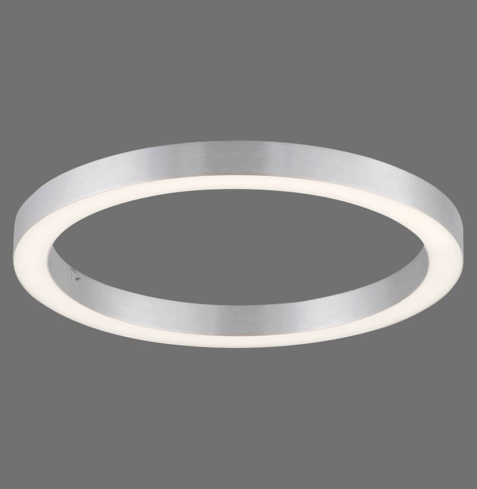 Ronde vloerlamp Pure Lines Round Ø 50cm aluminium Paul Neuhaus 4012248375860