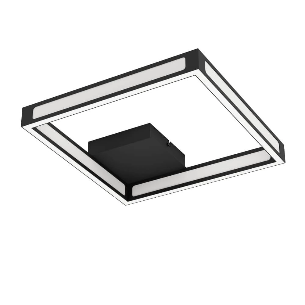 Zwarte plafondlamp Altaflor