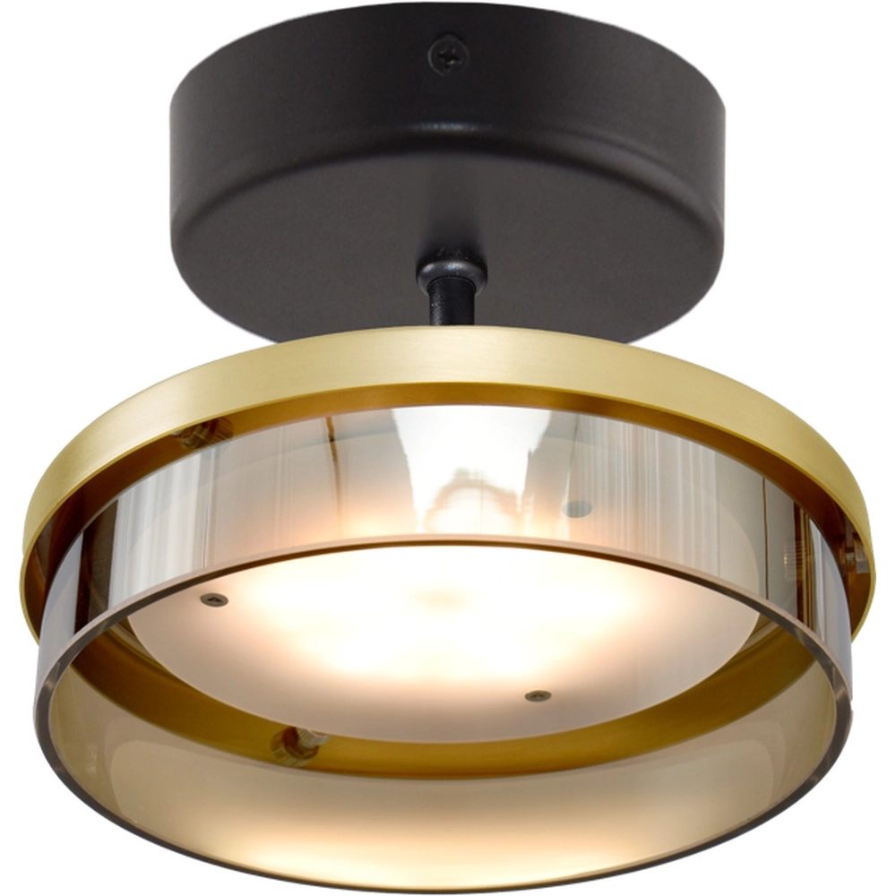 Plafondlamp Imperia zwart met goud
