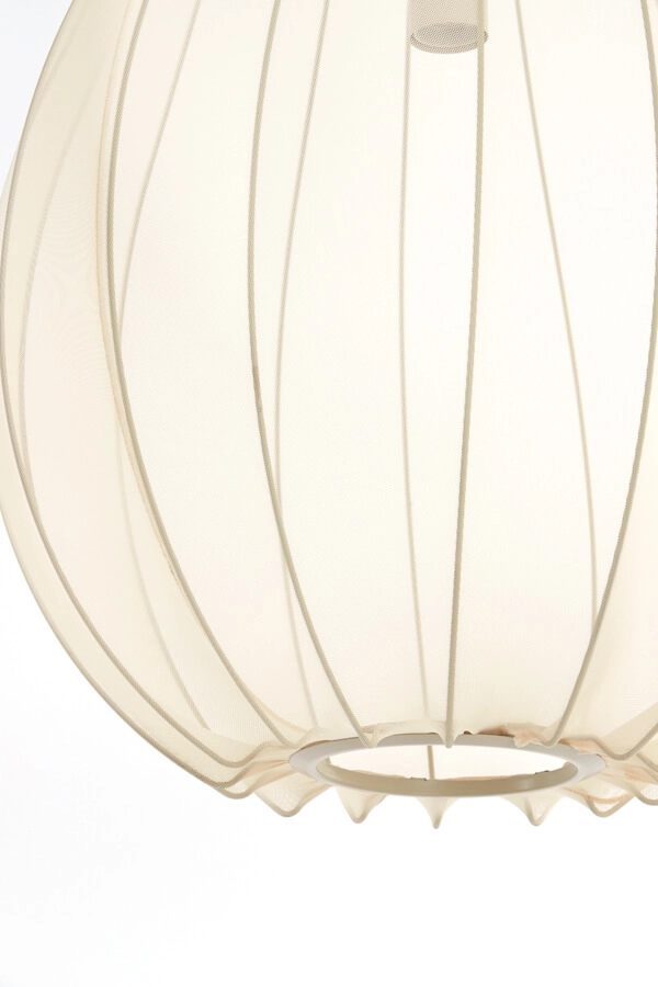 Japandi hanglamp Itela crème Ø 50cm Light & Living 8717807702762