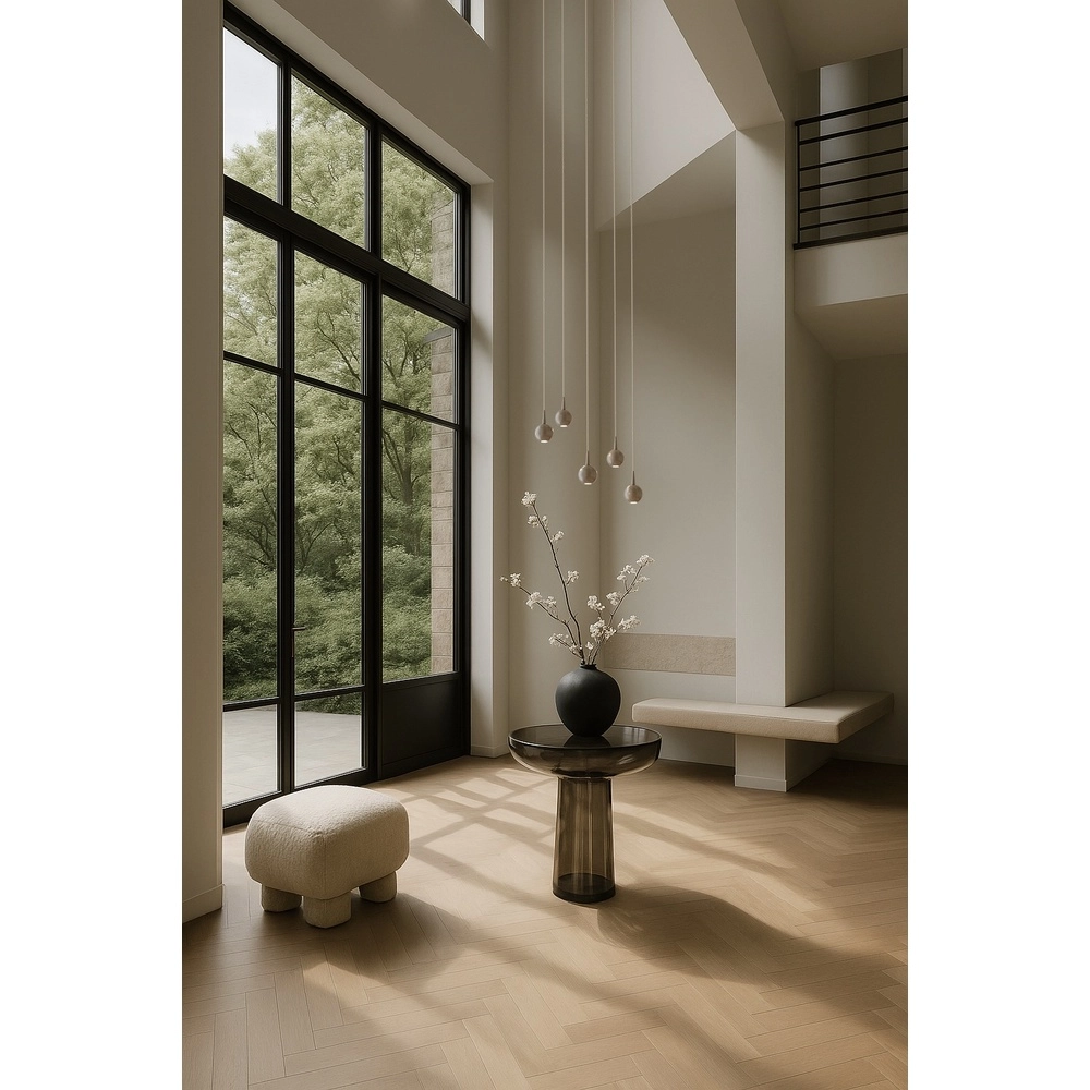 5-lichts hanglamp Talana beige terra Ø 35cm DTW Masterlight 8718121399072