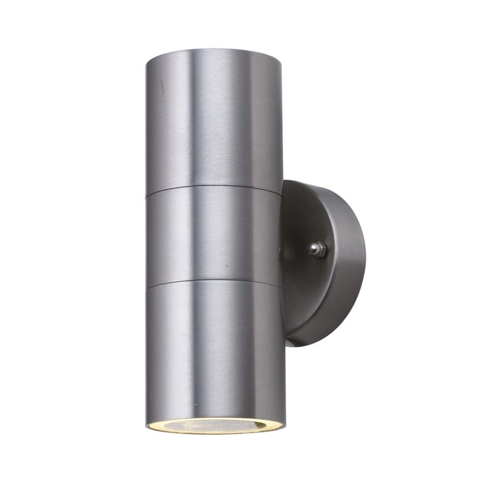 Stainless steel wall spot Splot Up - Down 2x3w - 3000K
