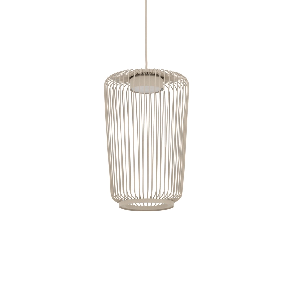 Kooilamp Kenai zand bruin Ø 20cm