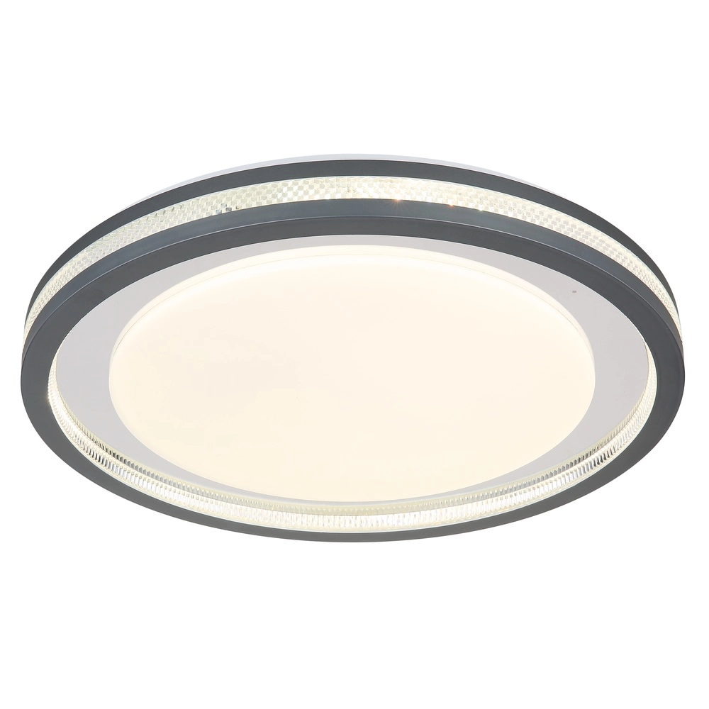 Design plafondlamp Terpsa zwart met wit