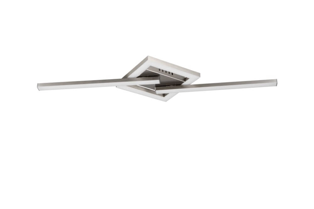 Nikkel plafondlamp Viale design Trio 4017807598087