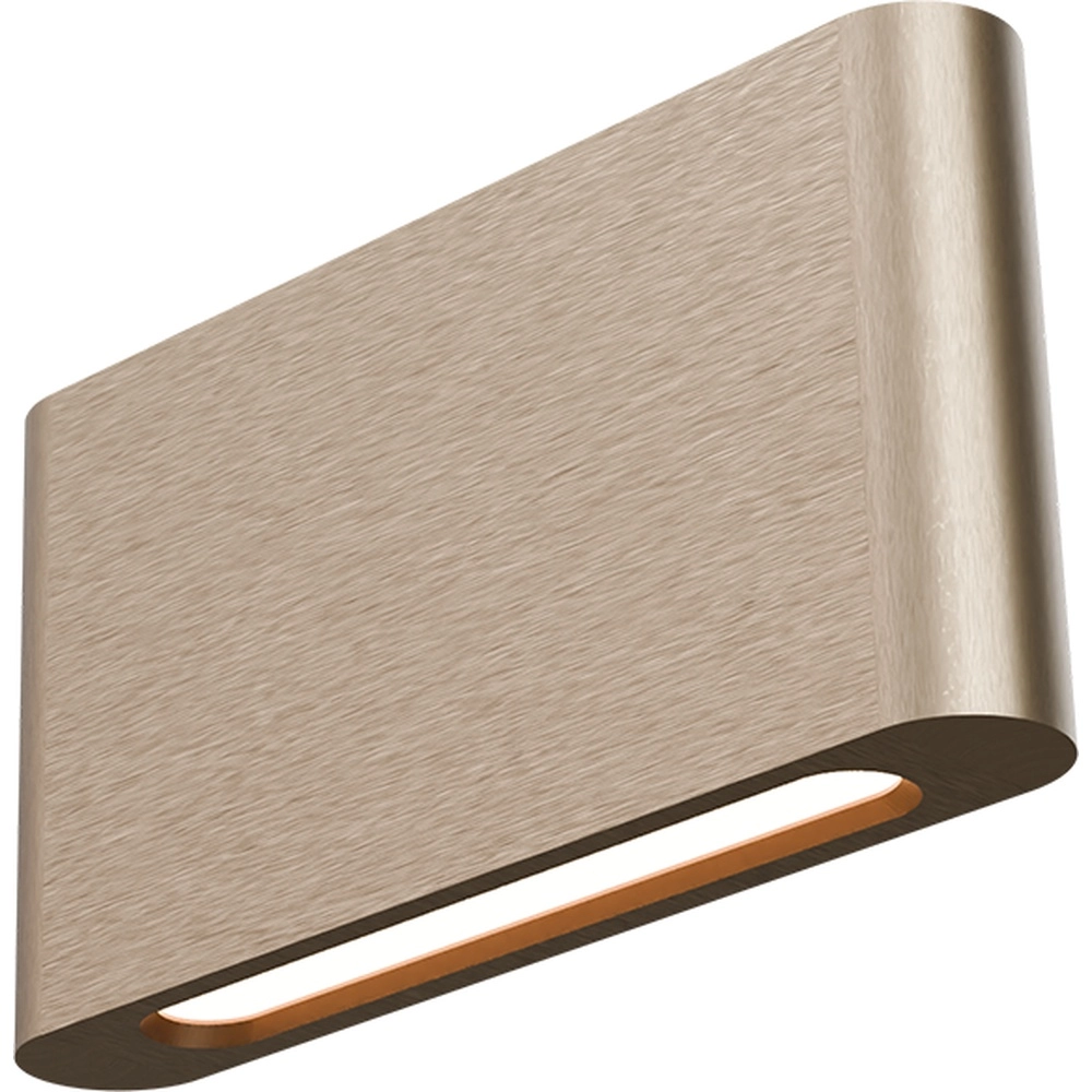 Moderne wandspot Atina 20cm koper brons