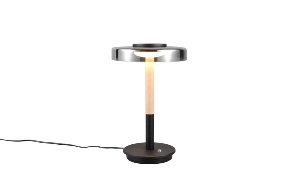 Led tafellamp Celeste smoke glas