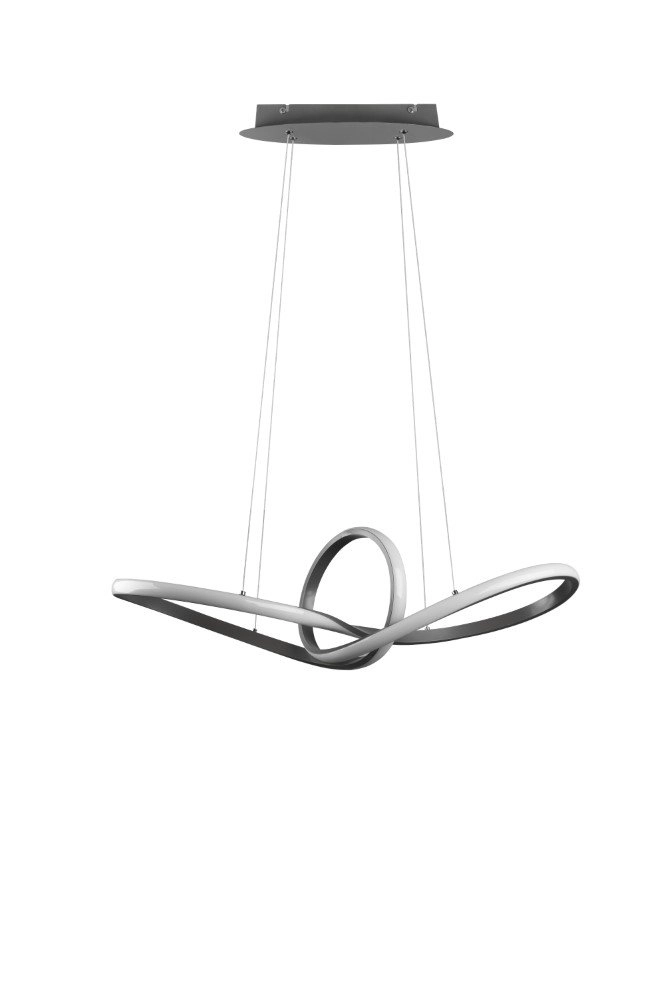 Hanglamp Sansa grijs Trio 4017807488692