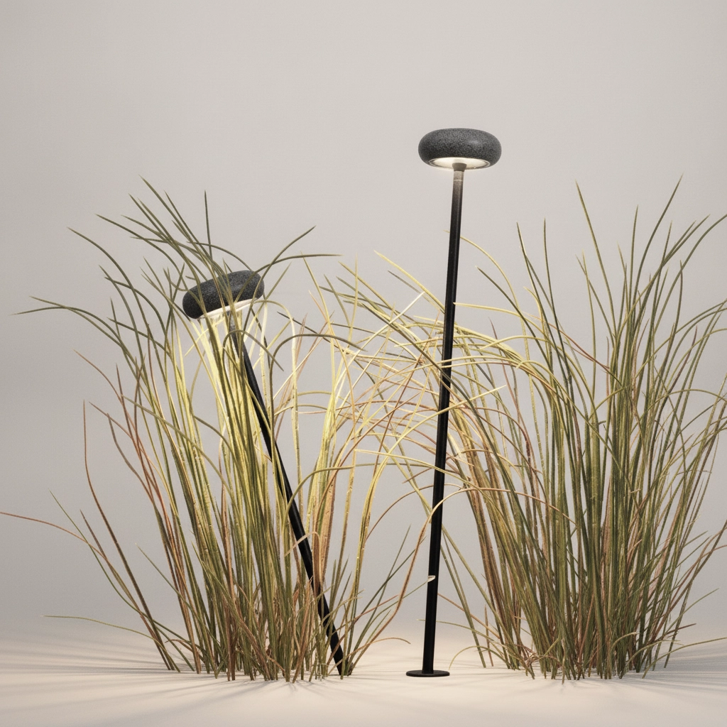 Tuinlamp Cami 80cm steen