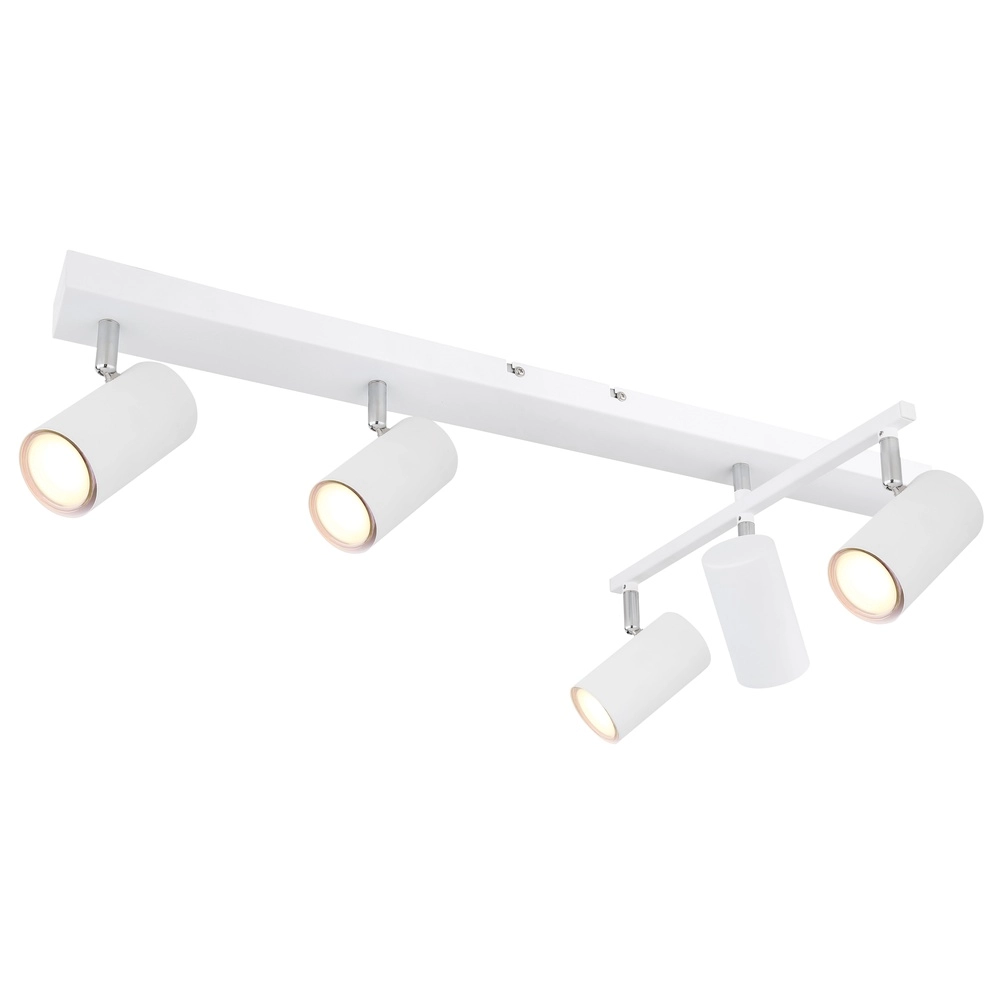 Plafondlamp 5-lichts Robby wit Globo 9007371430581