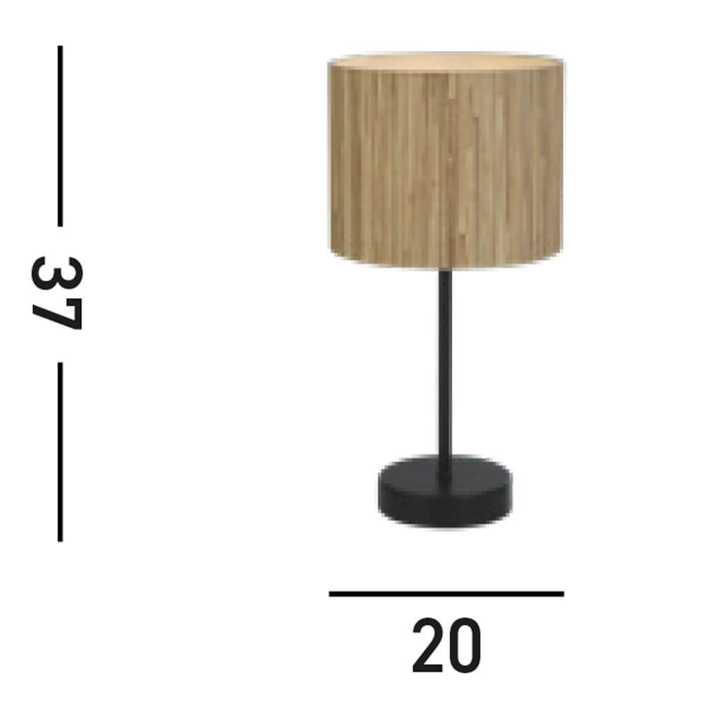 Scandinavische tafellamp Meadow Ø 20cm Searchlight 5053423273563