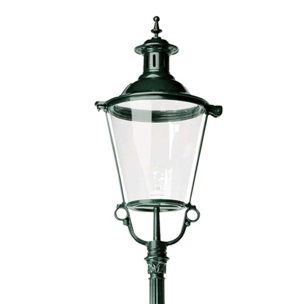 Nostalgische tuinlamp Leiden zwart KS verlichting 8714732040709