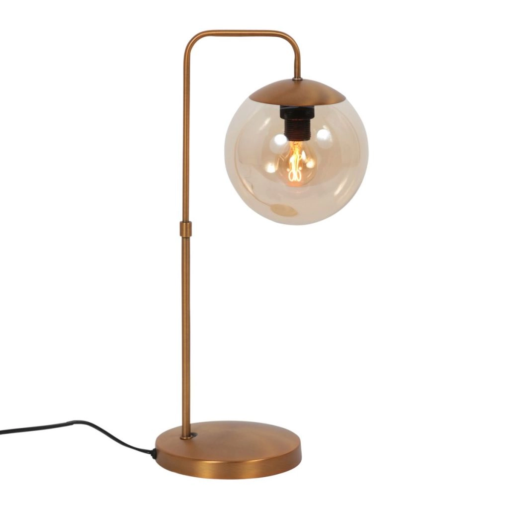 Tafellamp Bollique brons