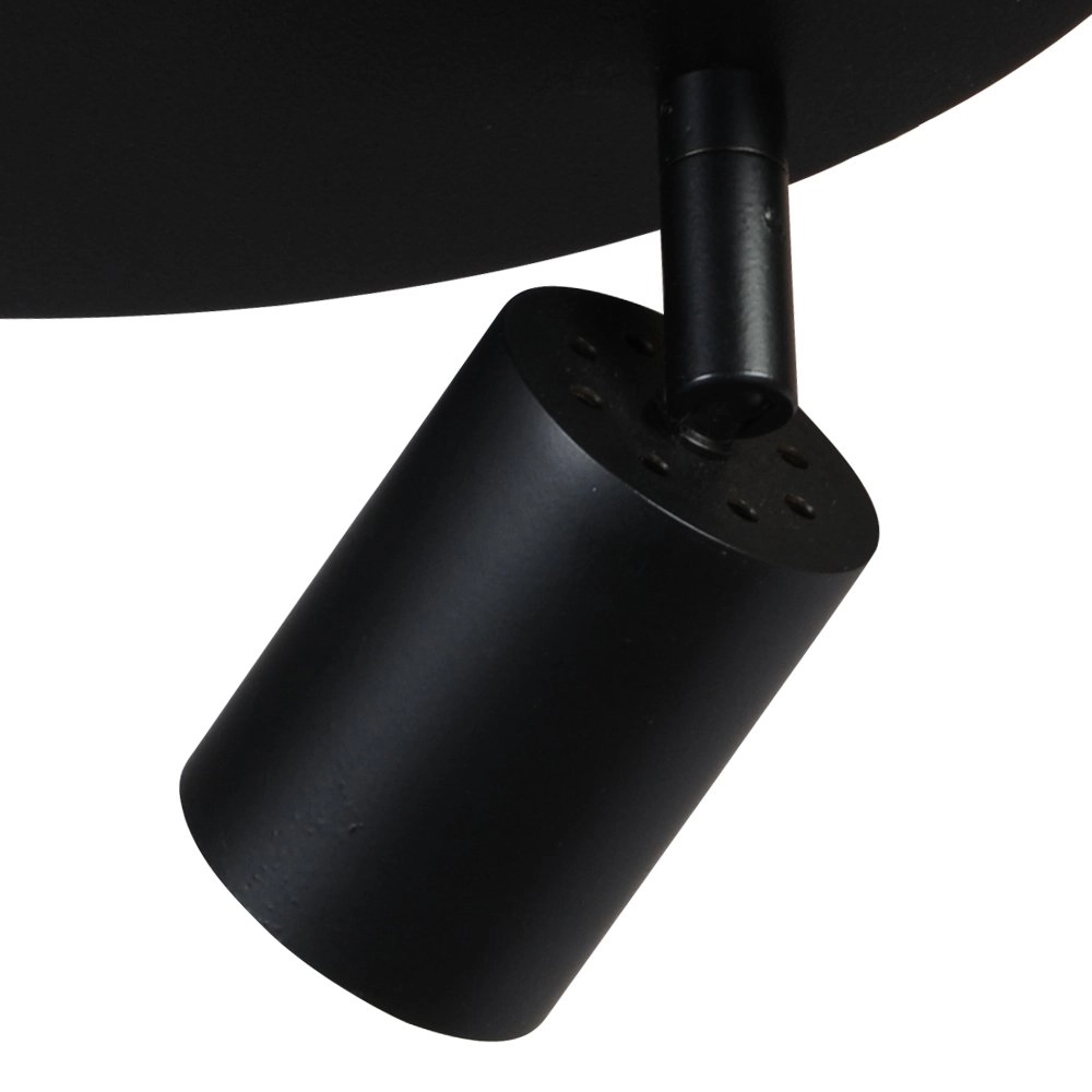 Zwarte plafondlamp Bounce met spots Masterlight 8718121209968