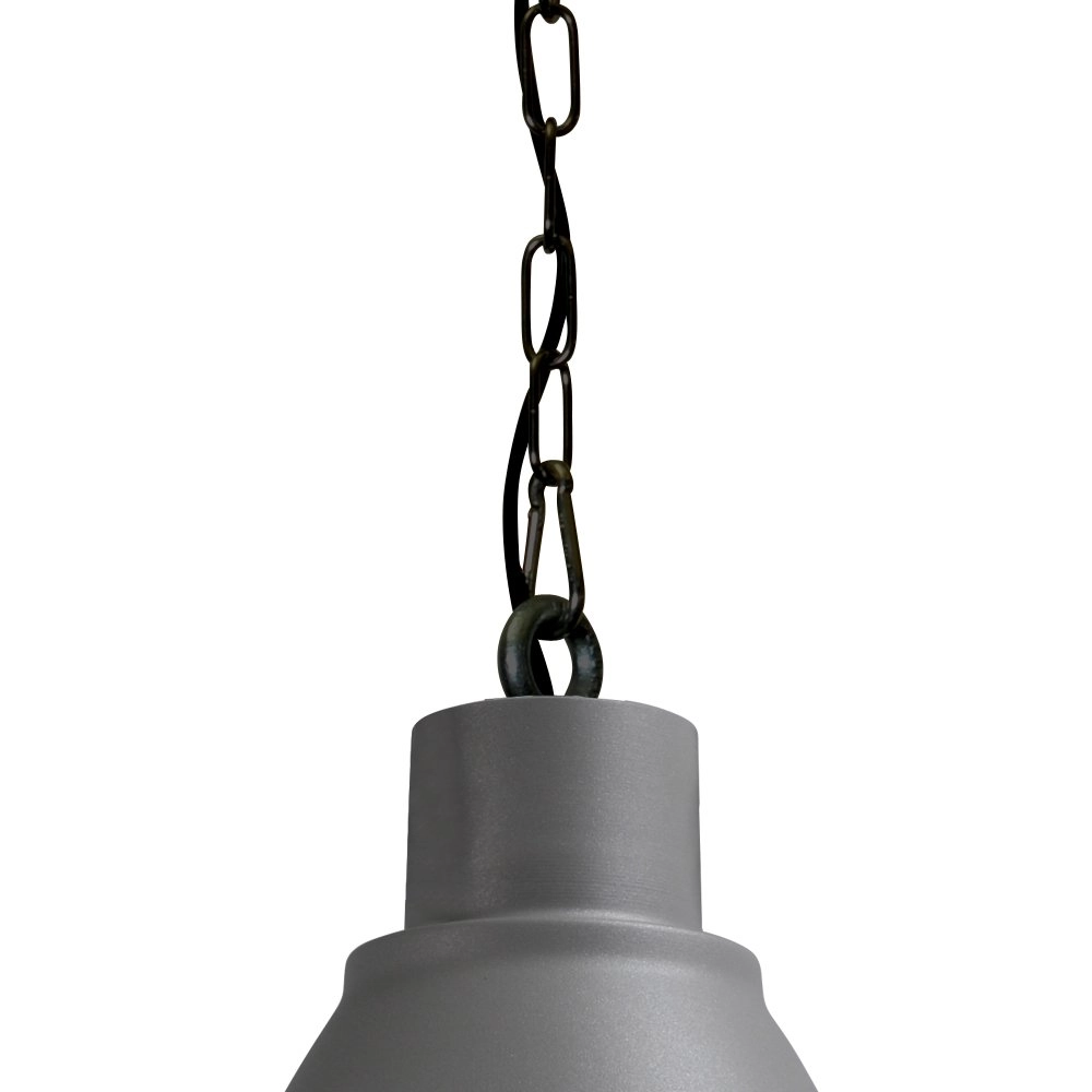 Eetkamerlamp Industria 2x27 2-lichts zwart met betongrijs Masterlight 8718121231457