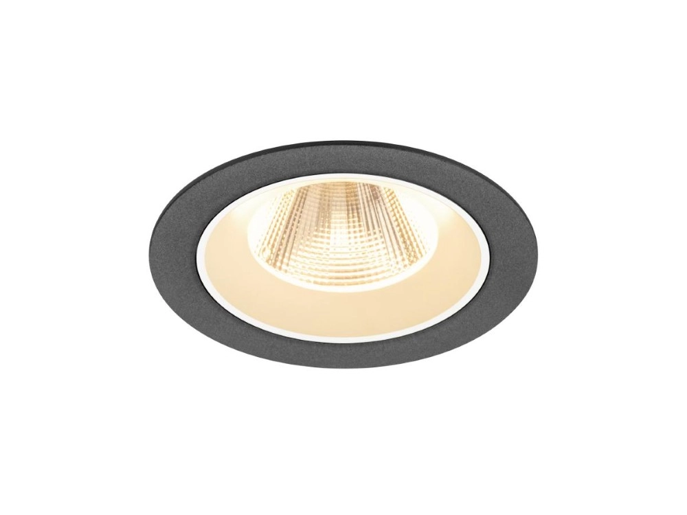 Inbouwspot Numinos M zwart/wit 2700K - 20gr SLV 4024163311588