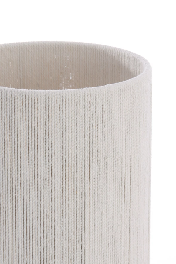 Tafellamp Danialo hout met crème 60cm Light & Living 8717807756826