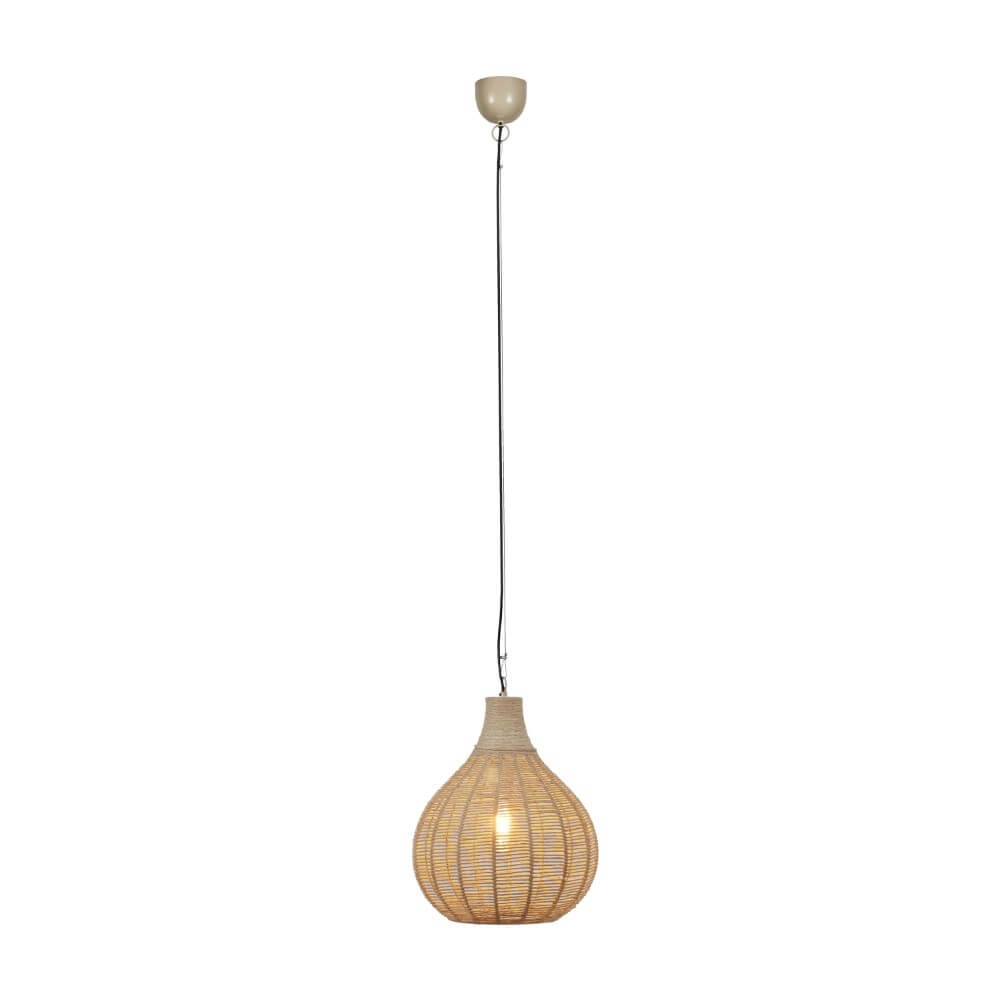 Rotan hanglamp Janne Ø 35cm