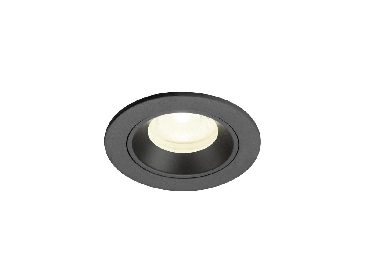 Inbouwspot Numinos XS zwart 4000K - 40gr
