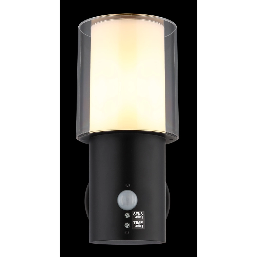 Design voordeurlamp Compton met sensor Globo 9007371592371