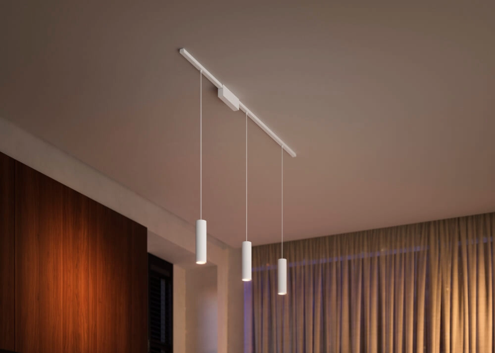 Hue Perifo - White and color set van 3 hanglampen wit Philips 8719514407749