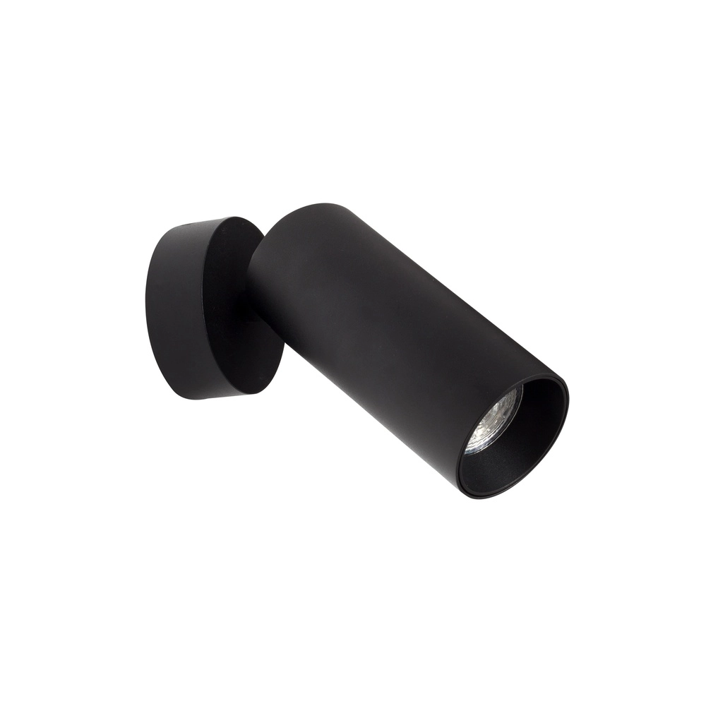 Wandspot Dexter rond zwart