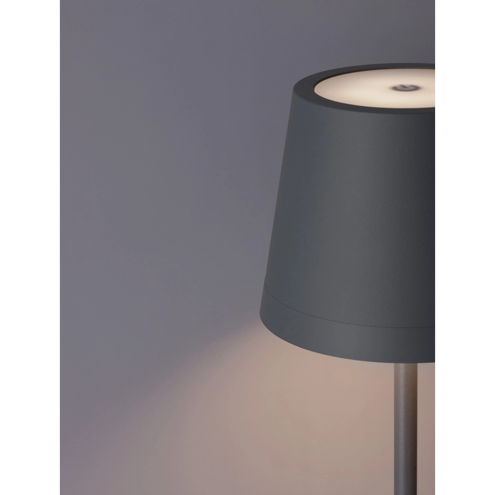 Oplaadbare tafellamp Seina grijs Lyora 5212017444431