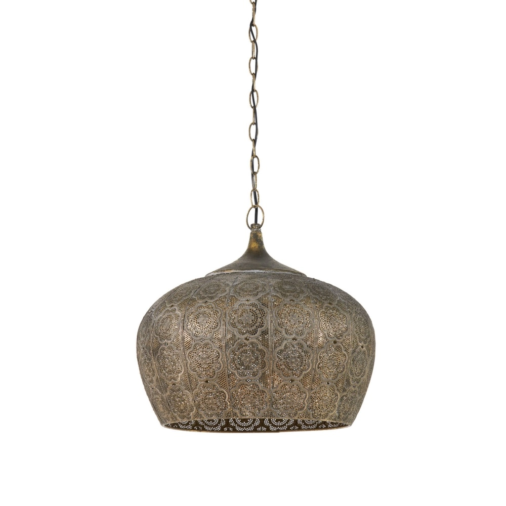 Hanglamp Emine Ø 43,5cm bruin