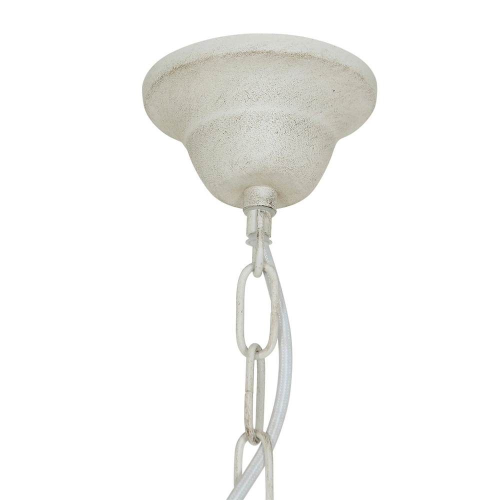 Witte kroondluchter Ella Ø 40cm Steinhauer 8712746132083