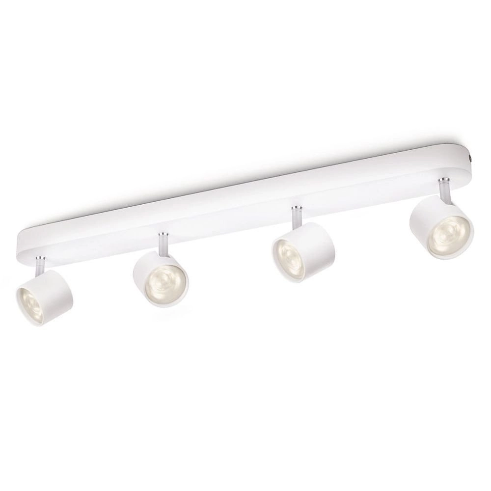 Led plafondspot My Living Star 4-lichts wit