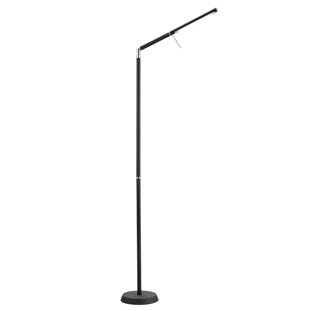 Vloerlamp Filigran zwart