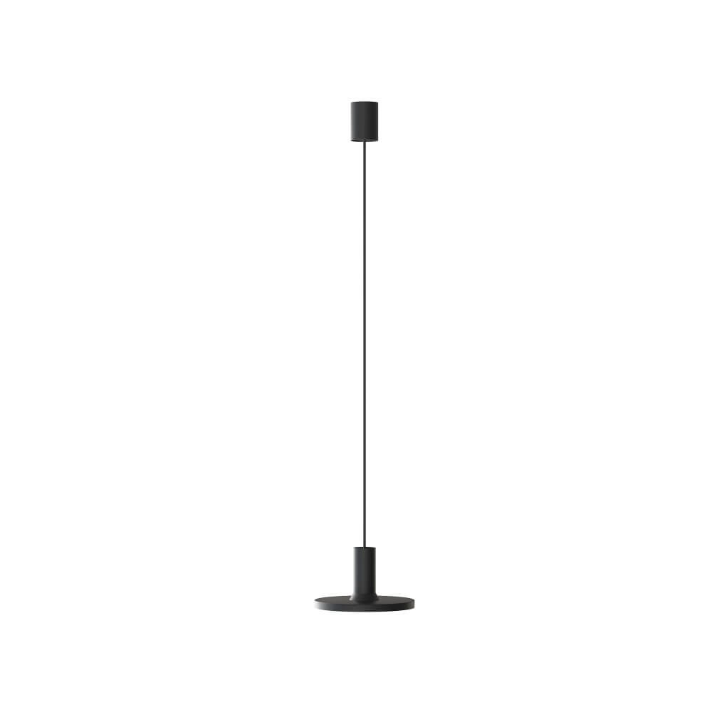 1-lichts hanglamp Hermanos B zwart Ø 20cm