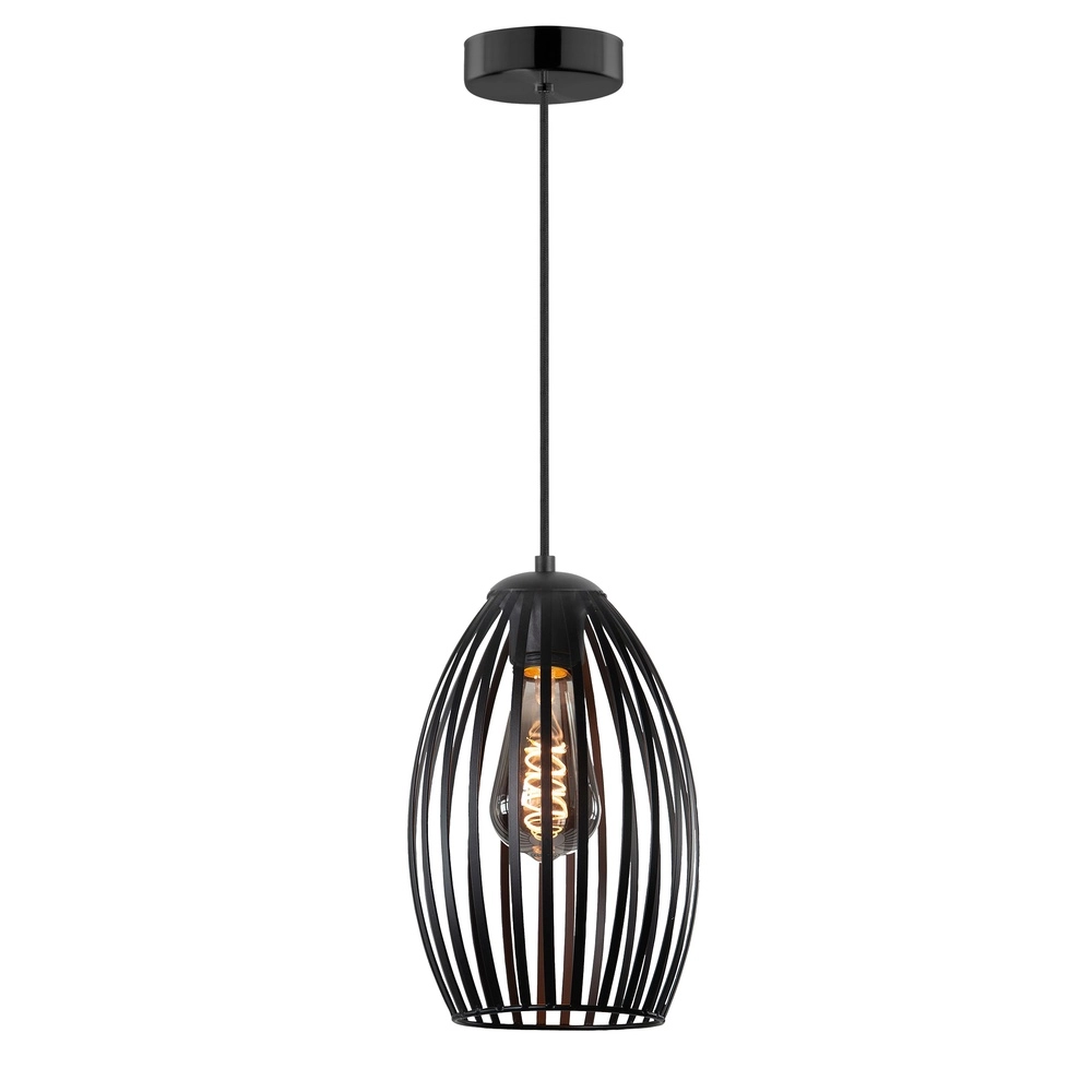 Hanglamp Gabbia zwart 1-lichts