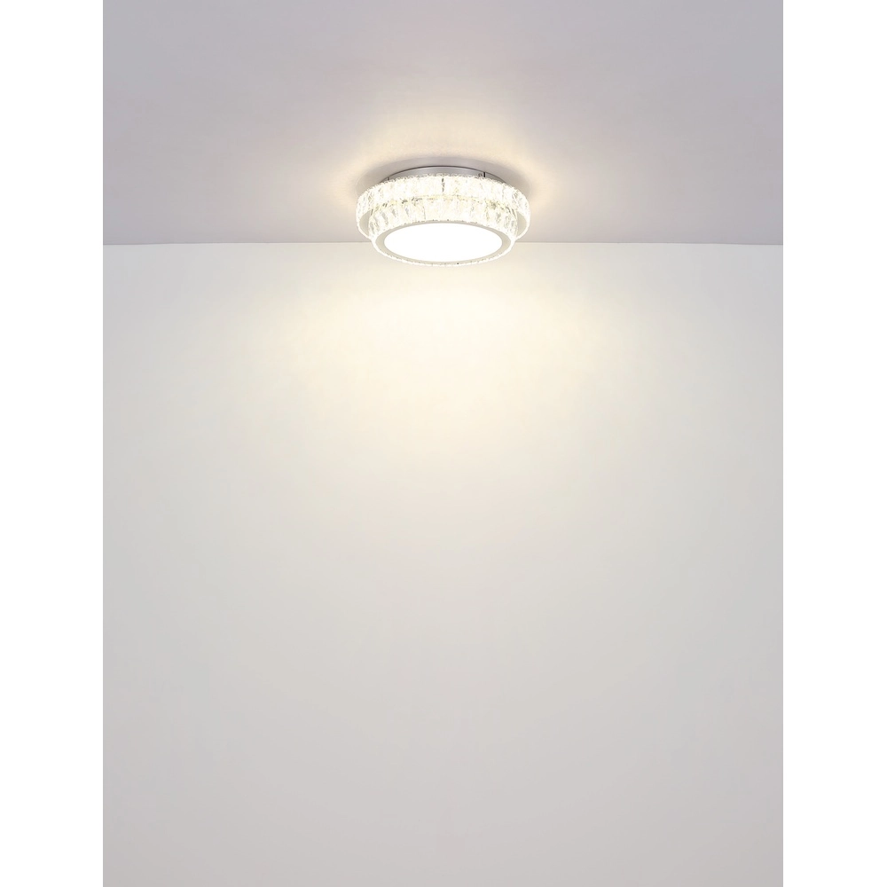 Plafondlamp Klara Ø 40cm chroom Globo 9007371453085