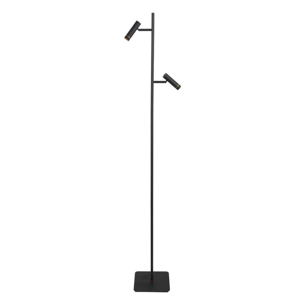 Vloerlamp 2-lichts Lumo zwart Steinhauer 8712746184686