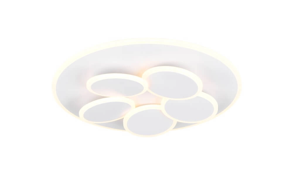 Moderne plafondlamp Mandala wit Ø 48cm