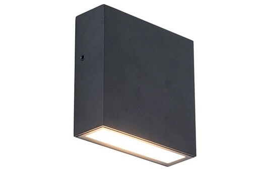 Black wall lamp Gemini Xf design