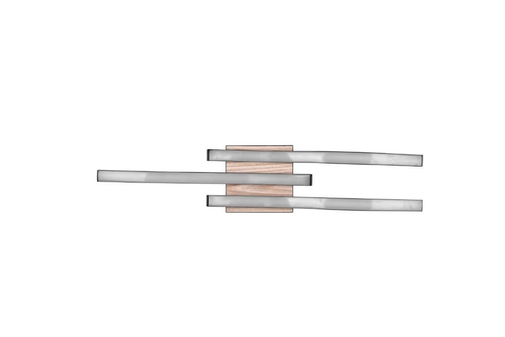 Plafonlamp Route rechthoekig Trio 4017807561135