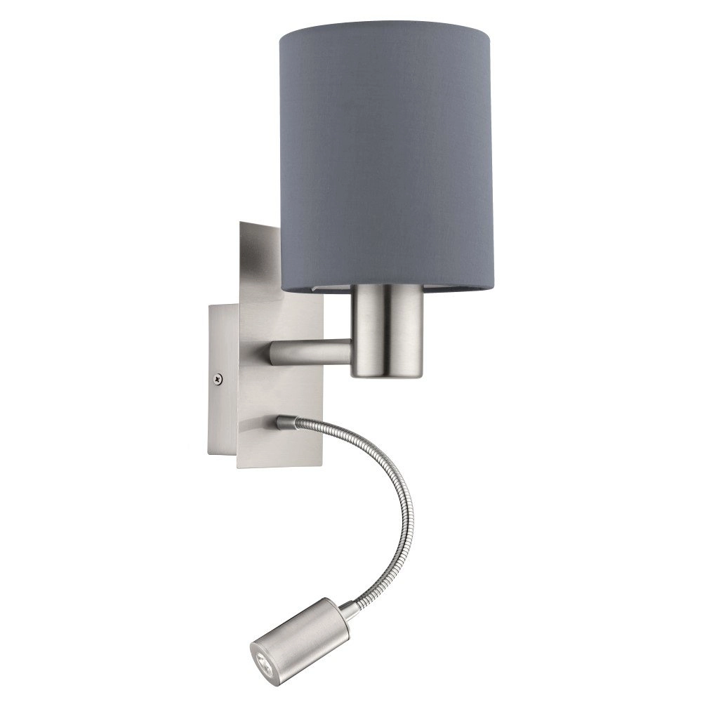 Wandlamp Pasteri met leeslampje