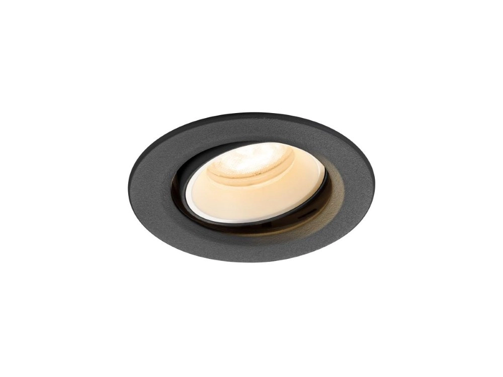 Inbouwspot Numinos Move XS zwart/wit 2700K - 55gr SLV 4024163314220