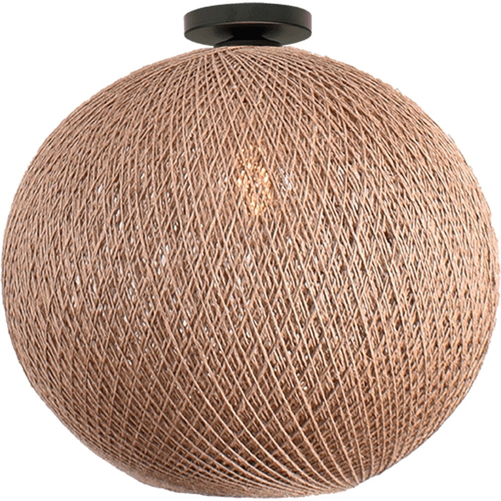 Plafondlamp Corda rotan Ø 40cm