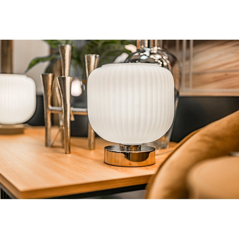 Design tafellamp Dasmina chroom Ø 20cm Eglo 9008606406401
