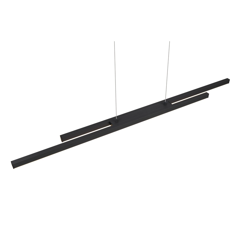 Hanglamp Odio zwart Trio 4017807612523