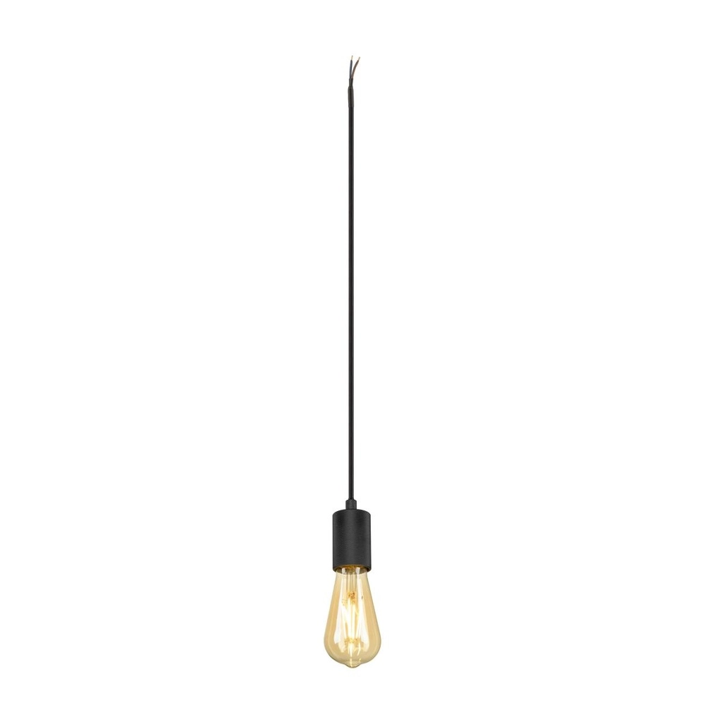 Hanglamp Fitu aluminium zwart