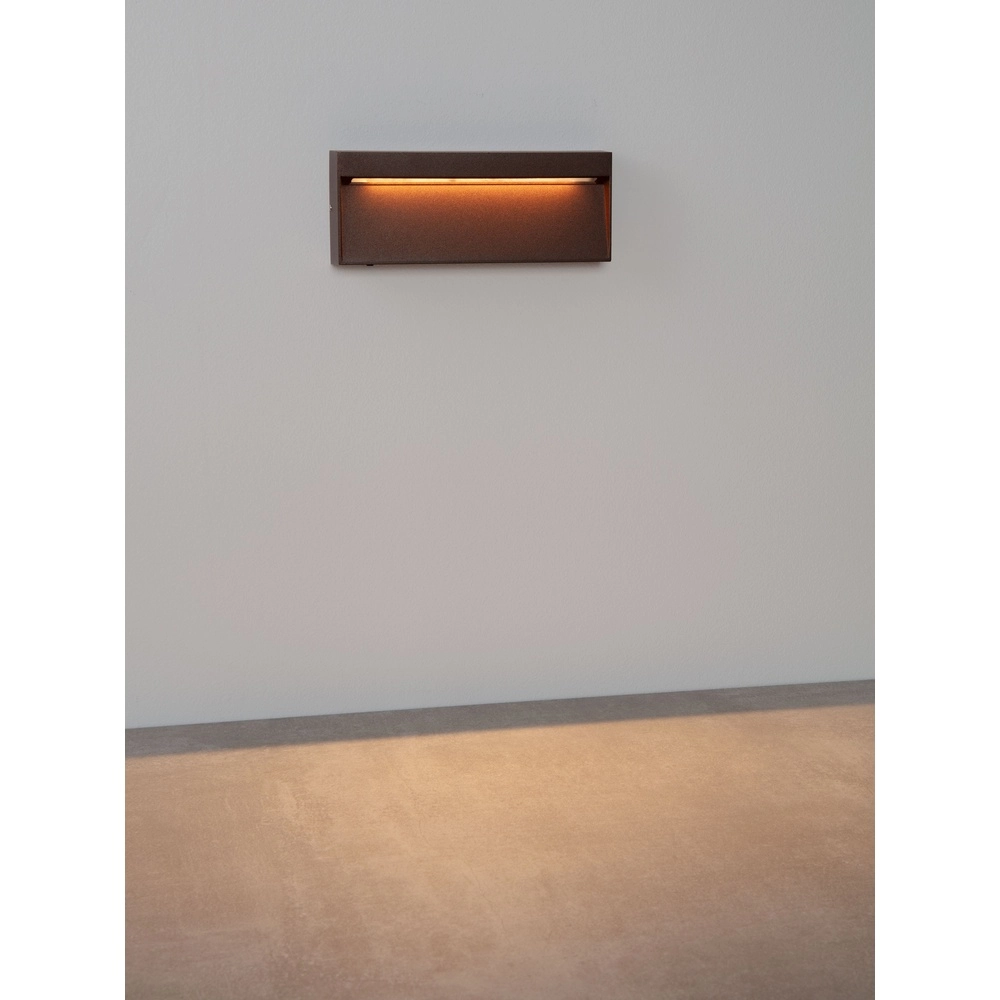 Roestbruine wandlamp Drat design Lyora 5212017497970