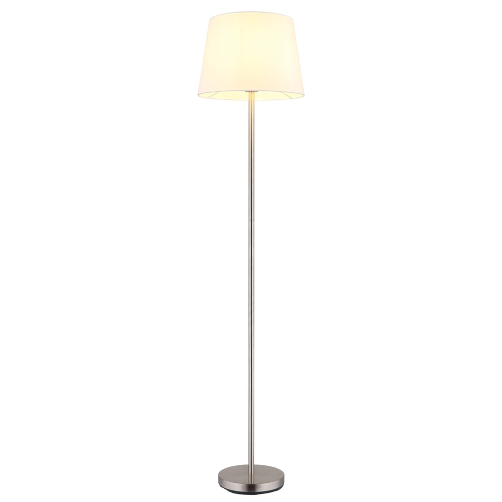 Vloerlamp Joris nikkel